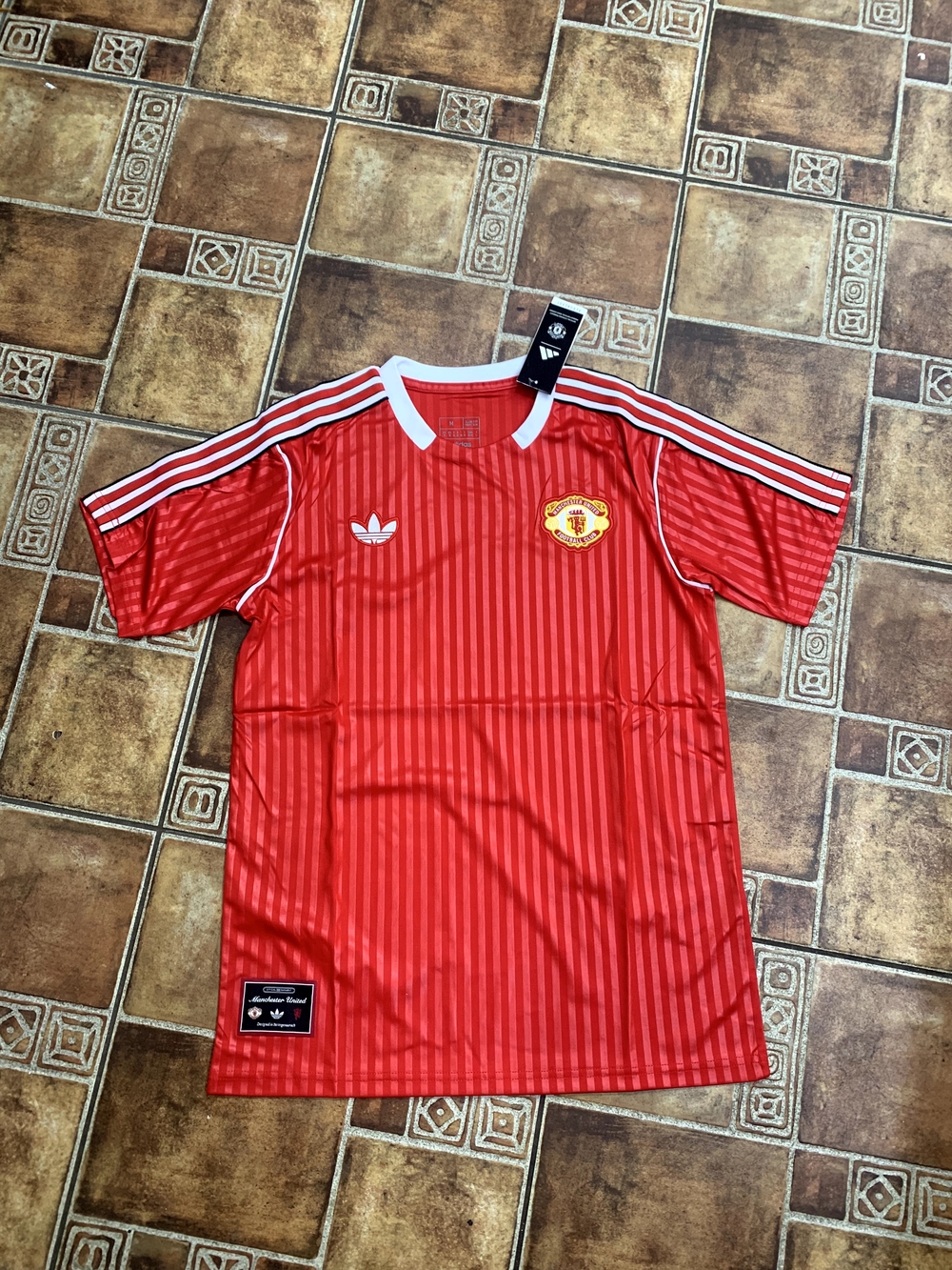 adidas Originals Manchester United 2026 Terrace Icons Jersey Size M
